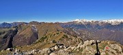 56 Dalla vetta del Venturosa vista verso Val Taleggio e le Orobie imbiancate